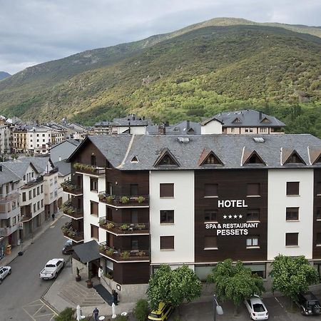 Hotel Restaurant Pessets & Spa Sort Eksteriør billede